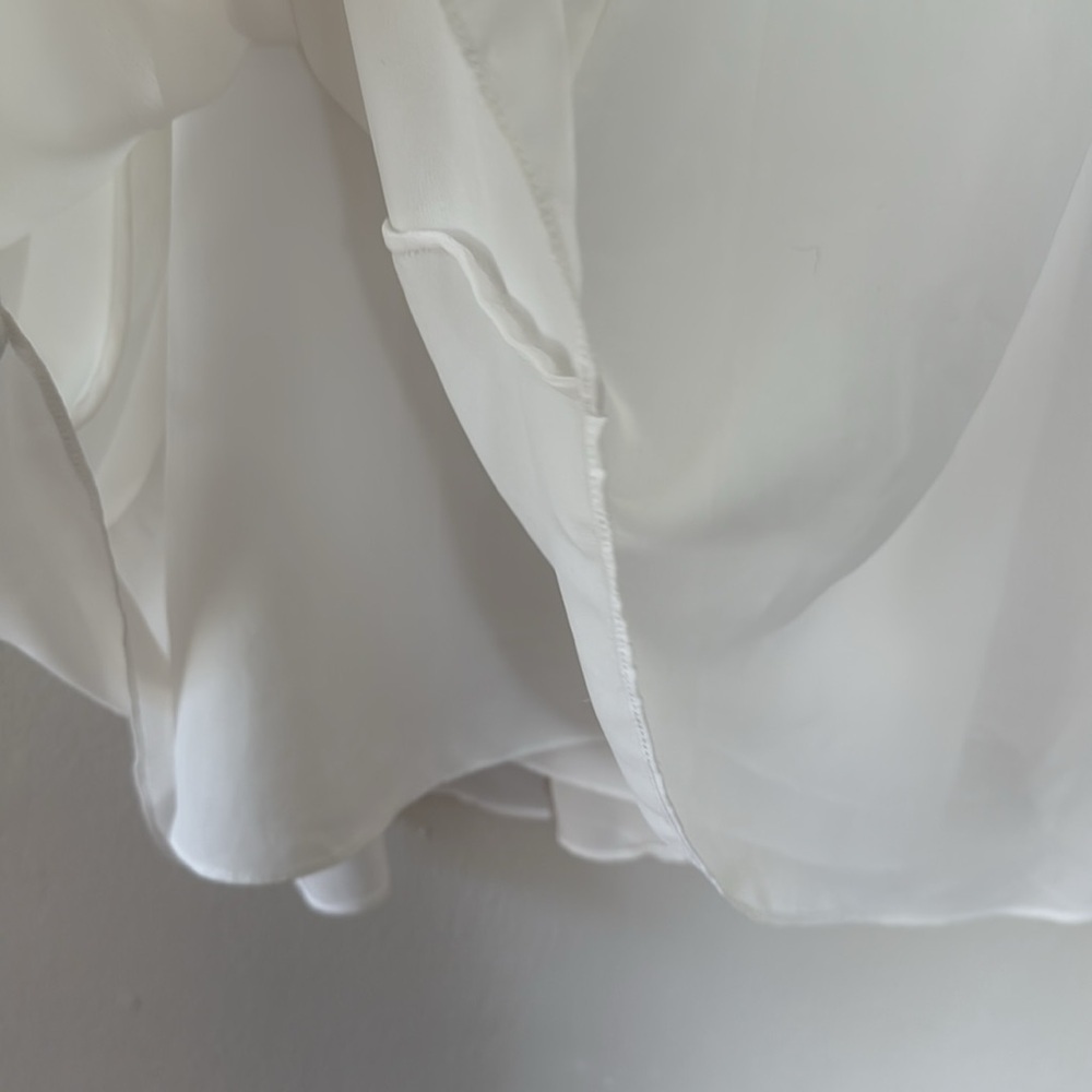 BCBGeneration White Sleeveless swing Mini Dress XS - Picture 4 of 5